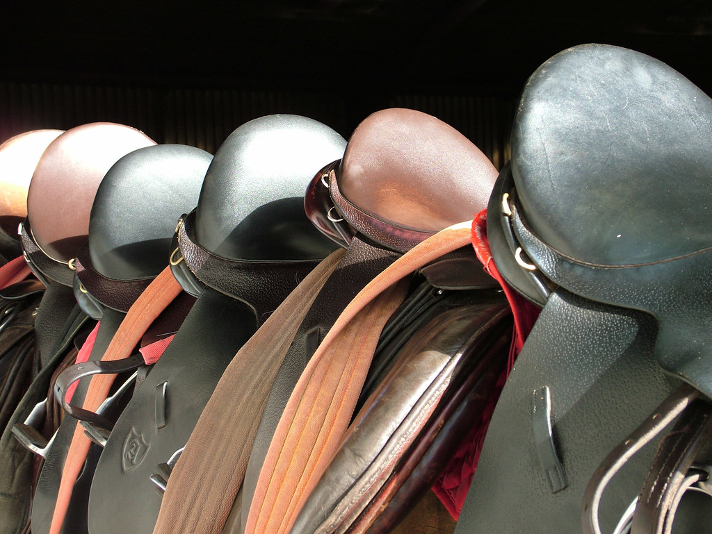 Range of English Saddles.